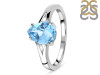 Blue Topaz Ring BTZ-RDR-2122.