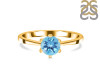 Blue Topaz Ring BTZ-RDR-2125.