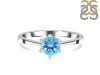 Blue Topaz Ring BTZ-RDR-2125.