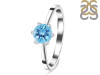 Blue Topaz Ring BTZ-RDR-2125.