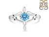 Blue Topaz Angel Ring BTZ-RDR-2150.