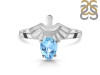 Blue Topaz Ring BTZ-RDR-2156.