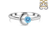 Blue Topaz Ring BTZ-RDR-2188.