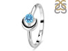 Blue Topaz Ring BTZ-RDR-2188.