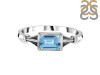 Blue Topaz Ring BTZ-RDR-2287.