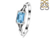 Blue Topaz Ring BTZ-RDR-2287.