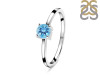 Blue Topaz Ring BTZ-RDR-235.