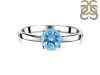 Blue Topaz Ring BTZ-RDR-236.