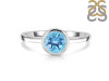 Blue Topaz Ring BTZ-RDR-237.