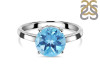 Blue Topaz Ring BTZ-RDR-2370.