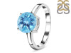 Blue Topaz Ring BTZ-RDR-2370.