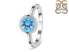 Blue Topaz Ring BTZ-RDR-243.