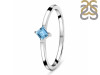 Blue Topaz Ring BTZ-RDR-2461.