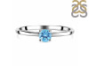 Blue Topaz Ring BTZ-RDR-2462.