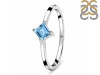 Blue Topaz Ring BTZ-RDR-2464.