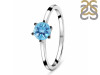 Blue Topaz Ring BTZ-RDR-2465.