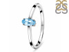 Blue Topaz Ring BTZ-RDR-2468.