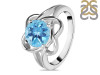 Blue Topaz Ring BTZ-RDR-25.
