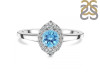Blue Topaz Ring BTZ-RDR-2504.