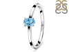 Blue Topaz Ring BTZ-RDR-2507.