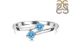 Blue Topaz Ring BTZ-RDR-2531.