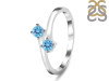 Blue Topaz Ring BTZ-RDR-2531.