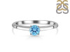 Blue Topaz Ring BTZ-RDR-2539.