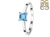 Blue Topaz Ring BTZ-RDR-2579.