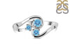 Blue Topaz Ring BTZ-RDR-2593.