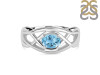 Blue Topaz Ring BTZ-RDR-26.