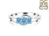 Blue Topaz Ring BTZ-RDR-2606.