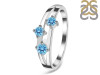 Blue Topaz Ring BTZ-RDR-2610.