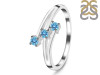 Blue Topaz Ring BTZ-RDR-2618.