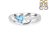 Blue Topaz Ring BTZ-RDR-2628.