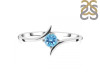Blue Topaz Ring BTZ-RDR-2633.