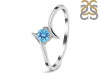Blue Topaz Ring BTZ-RDR-2633.