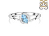 Blue Topaz Ring BTZ-RDR-2636.