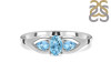 Blue Topaz Ring BTZ-RDR-2639.