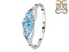 Blue Topaz Ring BTZ-RDR-2639.