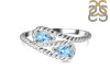 Blue Topaz Ring BTZ-RDR-2645.
