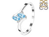 Blue Topaz Ring BTZ-RDR-2666.