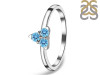 Blue Topaz Ring BTZ-RDR-2669.