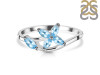Blue Topaz Ring BTZ-RDR-2673.