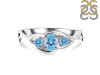 Blue Topaz Ring BTZ-RDR-2677.