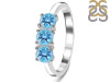 Blue Topaz Ring BTZ-RDR-2697.