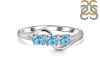 Blue Topaz Ring BTZ-RDR-2699.