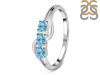 Blue Topaz Ring BTZ-RDR-2699.