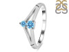 Blue Topaz Ring BTZ-RDR-2705.
