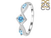 Blue Topaz Ring BTZ-RDR-2711.