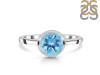 Blue Topaz Ring BTZ-RDR-2753.